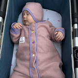 Baby Overall Baumwolle Fleece – weich & atmungsaktiv für Neugeborene