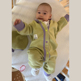 Baby Overall Baumwolle Fleece – weich & atmungsaktiv für Neugeborene