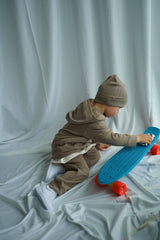 Trainingsanzug mit Hoodie für Jungen, Trainingsanzug mit Hoodie für Mädchen, Freizeit Set - BabyDom